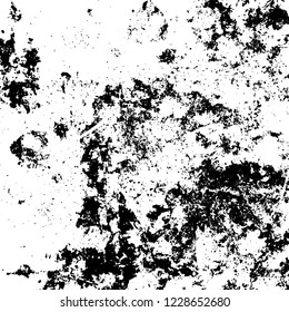 Grunge dark black and white pattern of cracks and scuffs