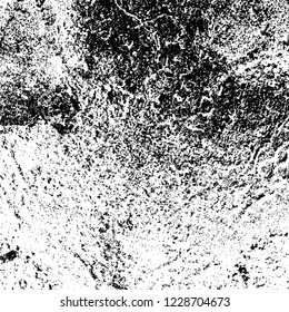 Grunge dark black and white pattern of cracks and scuffs