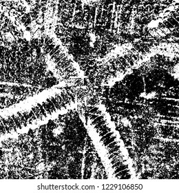 Grunge dark black and white pattern of cracks and scuffs