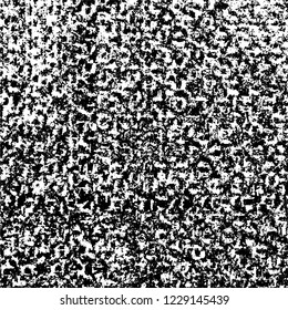 Grunge dark black and white pattern of cracks and scuffs