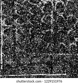 Grunge dark black and white pattern of cracks and scuffs