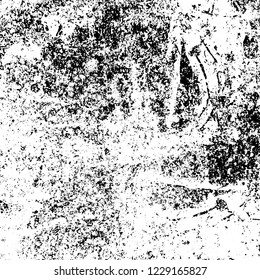 Grunge dark black and white pattern of cracks and scuffs