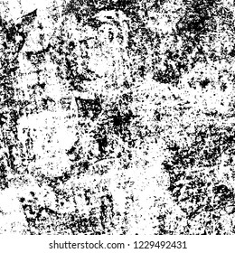 Grunge dark black and white pattern of cracks and scuffs