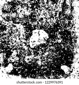 Grunge dark black and white pattern of cracks and scuffs