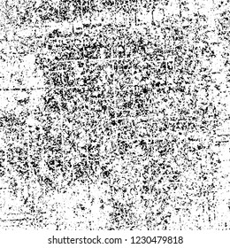 Grunge dark black and white pattern of cracks and scuffs
