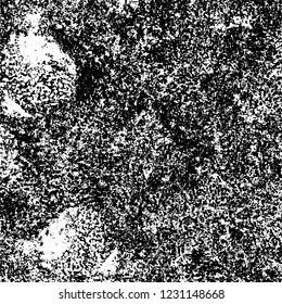 Grunge dark black and white pattern of cracks and scuffs