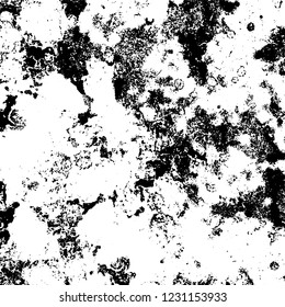 Grunge dark black and white pattern of cracks and scuffs