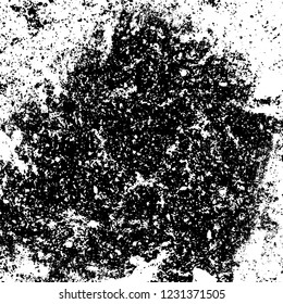 Grunge dark black and white pattern of cracks and scuffs