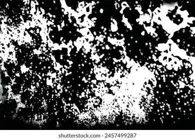 Grunge dark black and white. Texture of cracks, stains, lines. Background black and white city the old walls. Grunge pattern. Old grunge weathered wall background. Abstract Grunge texture.