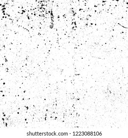 Grunge dark corner messy background. Dirty paper empty cover template. Distressed grainy overlay texture. Ink stroke brushed square shape backdrop. Insane aging border design element. EPS10 vector.