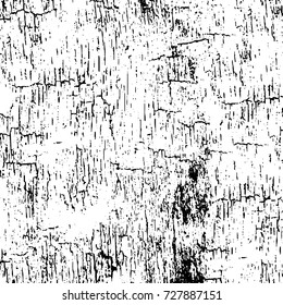 Grunge dark corner messy background. Distressed grainy overlay texture. Ink stroke brushed renovate wall backdrop. Abstract black and white cracks, stains, smears, scrapes for design and printing