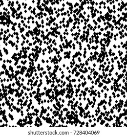 Grunge dark corner messy background. Distressed grainy overlay texture. Ink stroke brushed renovate wall backdrop. Abstract black and white cracks, stains, smears, scrapes for design and printing