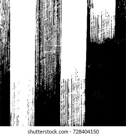 Grunge dark corner messy background. Distressed grainy overlay texture. Ink stroke brushed renovate wall backdrop. Abstract black and white cracks, stains, smears, scrapes for design and printing