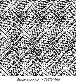 Grunge dark corner messy background. Distressed grainy overlay texture. Ink stroke brushed renovate wall backdrop. Abstract black and white cracks, stains, smears, scrapes for design and printing