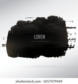 grunge dark frame vector background
