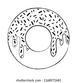 grunge delicious donut sweet pastry food