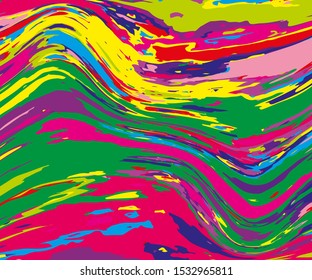 Grunge design. Digital graffiti. Vector line pattern. Graphic design geometric shape. Abstract graffiti background. Vector template. Abstract art. Colorful wave background. Spray graffiti texture.