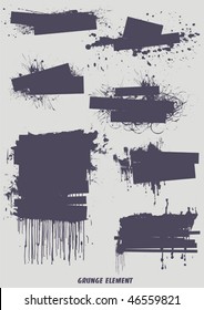 Grunge Design Elements