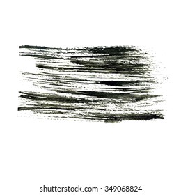  Grunge design elements. ink splattered background element. vector ink black  brushstrokes