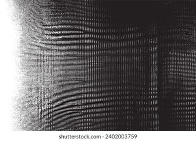 grunge destressed black texture on white background vector illustration overlay monochrome background texture