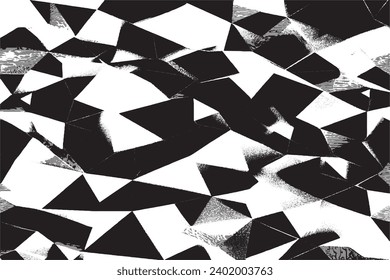 grunge destressed black texture on white background vector illustration overlay monochrome background texture