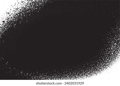grunge destressed black texture on white background vector illustration overlay monochrome background texture
