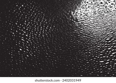 grunge destressed black texture on white background vector illustration overlay monochrome background texture
