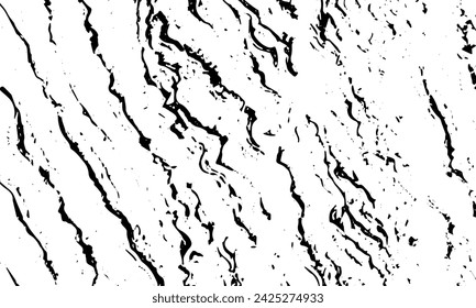 Textura abstracta negra detallada de Grunge. Vector de fondo