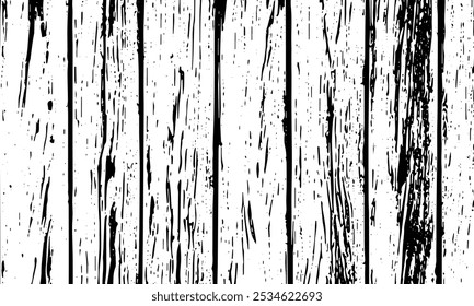 Grunge detailed black abstract texture. Stripes, veins. Vector background	
wood planks panels