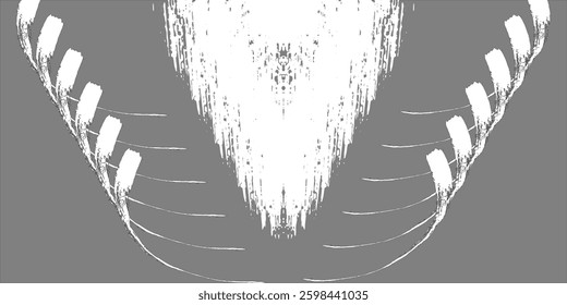 Grunge detailed black texture of old wooden boards, wood panels, floor, doors, walls. Vector background