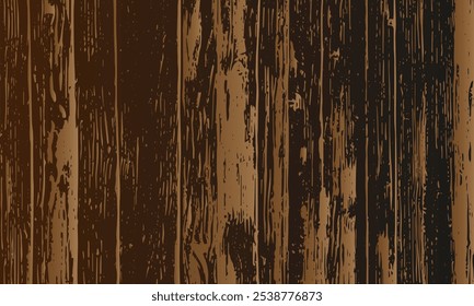 Grunge detailed color texture of old wooden boards, wood panels, floor, doors, walls. Vector background
