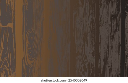 Grunge detailed color texture of old wooden boards, wood panels, floor, doors, walls. Vector background
