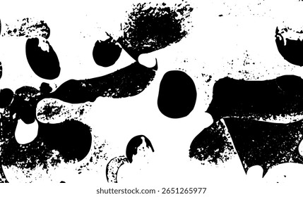 Grunge detailed intertwined texture, threads, lines, wire, veins, monochrome. Grunge old detailed black and white, gray texture. Vector background