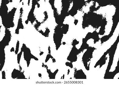 Grunge detaillierte verflochtene Textur, Fäden, Linien, Draht, Venen, monochrom. Grunge alte detaillierte schwarz-weiße, graue Textur. Vektorhintergrund