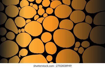 Grunge textura entrelazada detallada, hilos, líneas, alambre, venas. Grunge vieja textura detallada. Vector de fondo. Oro y negro