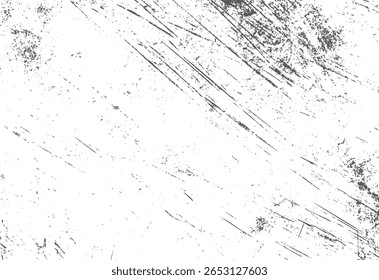 Sobreposição de textura arranhada diagonal grunge. Superfície de aflição rugosa abstrata com linhas rachadas. Fundo de rascunho de alta resolução.
