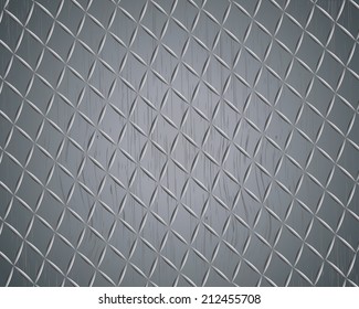 grunge diamond metal background