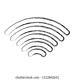 grunge digital wifi signal mobil connection