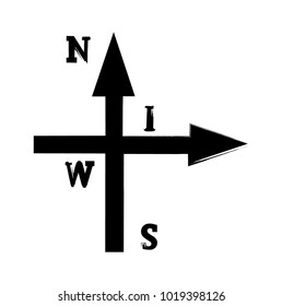 Grunge Dirt Arrow Vector. Dry Brush Stroke .sideways. .  element for your design.distressed direction sign. 