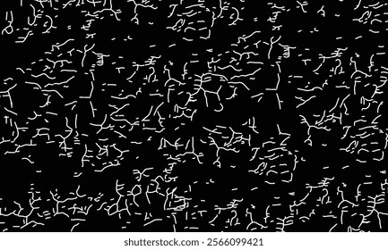 Grunge dirty Black and White background texture vintage effect.