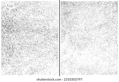 Grunge texturas de superposición sucia.Texturas de grueso vectorial.