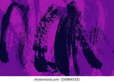Grunge dirty texture with a retro vibe, brush strokes with damaged edge on a colorful distressed background.