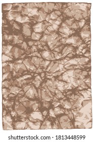 Grunge dirty texture template of old crumpled paper vector illustration