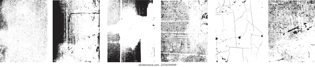 Grunge Not Backgrounds set.Texture Vector.Dust Overlay Distress , Einfach die Illustration über jedes Objekt platzieren, um entsetzlichen Effekt .abstrakt, platziert , schmutzig, Textur für Ihr Design. 