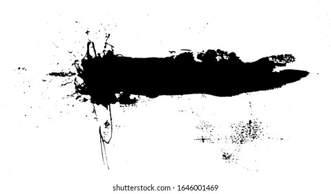 Grunge Distress Banner Label Background