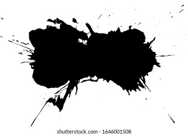 Grunge Distress Banner Label Background