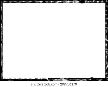 Grunge Distress Border Frame .
