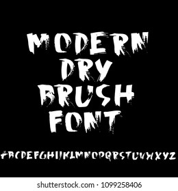 289 Handwritten dry brush typeface font Images, Stock Photos & Vectors ...