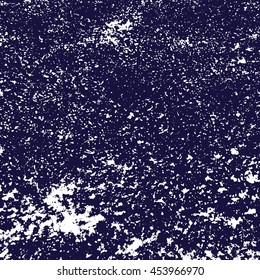 Grunge Distress Texture. Vector background. Place illustration over any object to create grungy effect. Dirty negative texture.