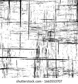 Grunar textura de distrés.Fondo abstracto del vector.Patrón blanco y negro